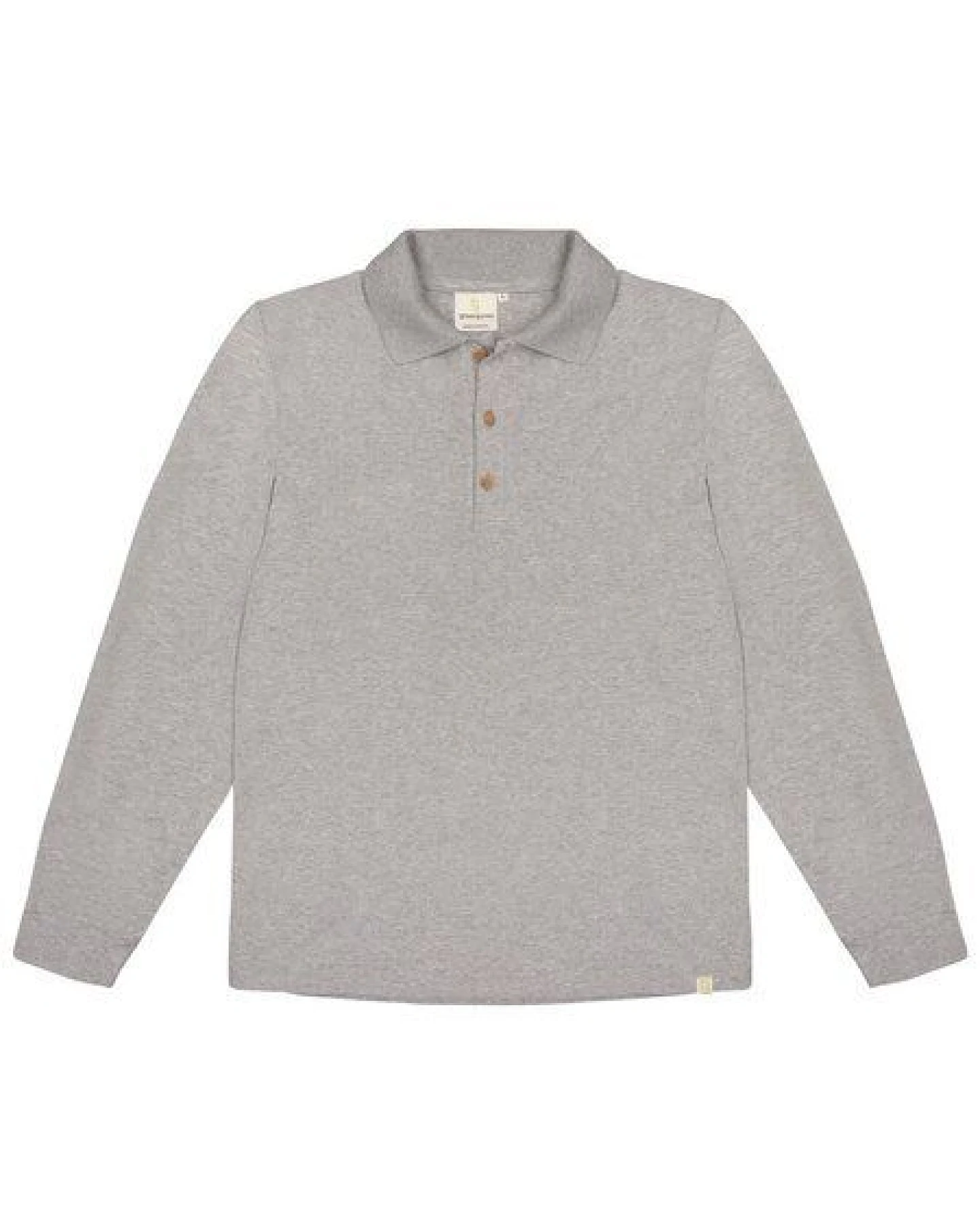 greenjama Herren Langarm-Shirt mit Polo-Kragen, aus Bio Baumwolle und GOTS zertifiziert – Ansicht 3
