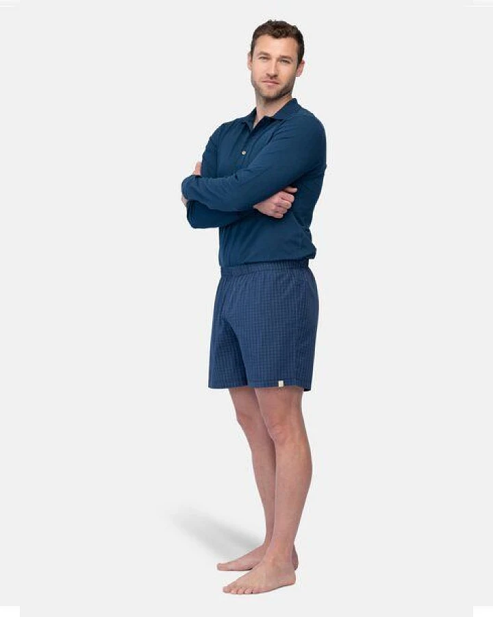 greenjama Herren Pyjama-Shorts, aus Bio Baumwolle und GOTS zertifiziert