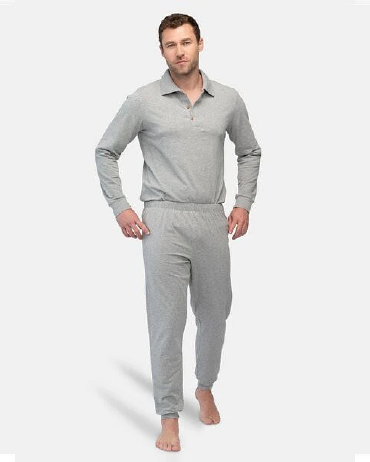 greenjama Herren Jersey-Hose, aus Bio Baumwolle und GOTS zertifiziert