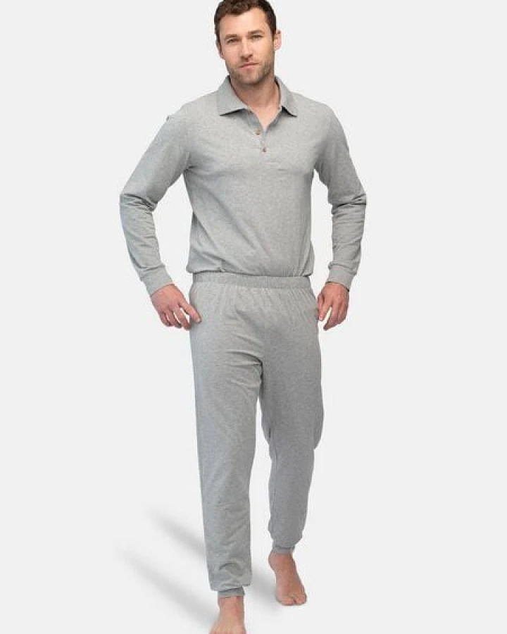 greenjama Herren Jersey-Hose, aus Bio Baumwolle und GOTS zertifiziert