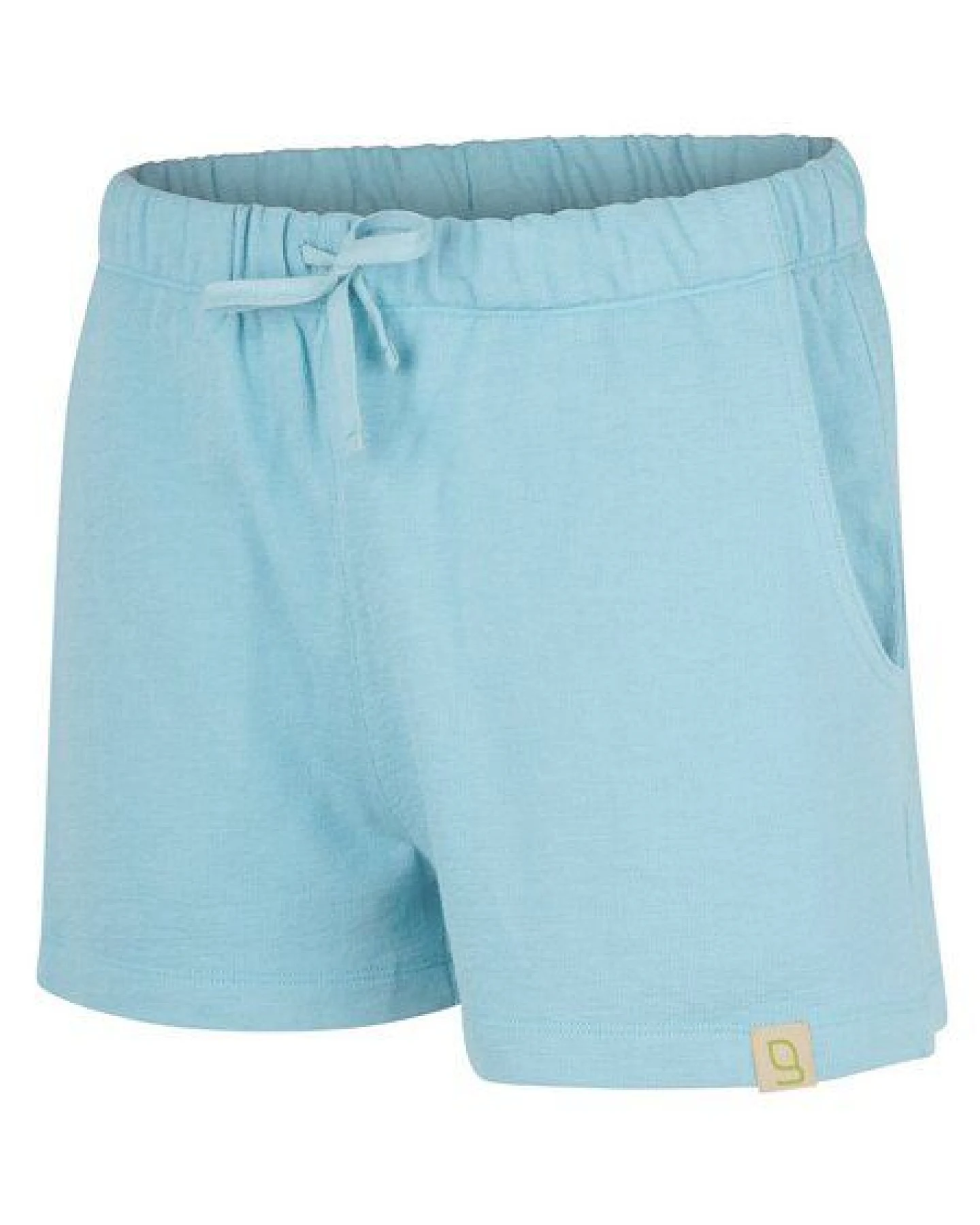 greenjama Damen Short in Strukturmuster, aus Bio Baumwolle und GOTS zertifiziert – Ansicht 3