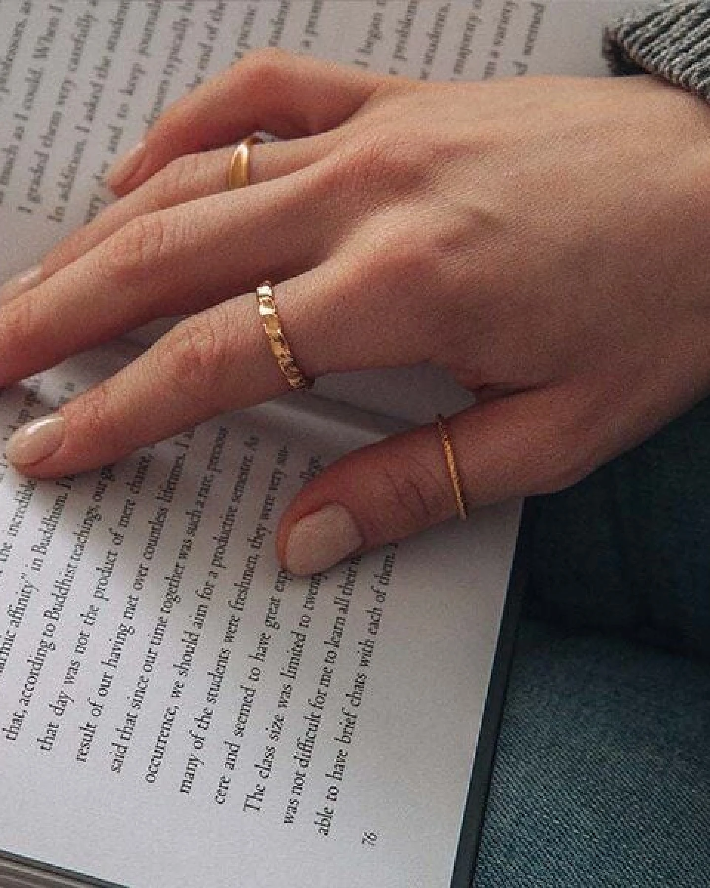 Nella & Sina Minimalistischer Ring PABLO – Ansicht 3