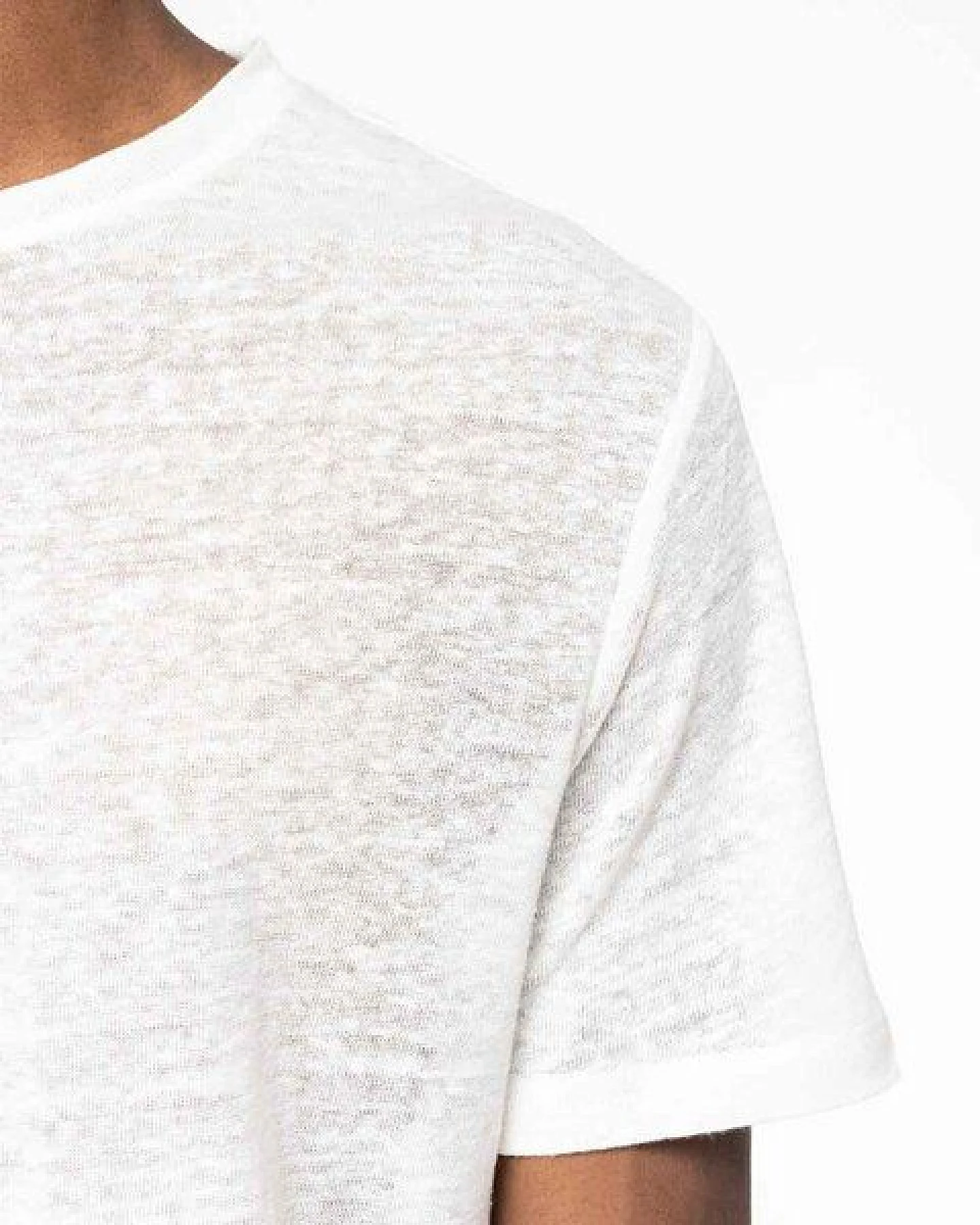 YTWOO Herren T-Shirt Rundhalsausschnitt aus 100% nachhaltigen Leinenfasern – Ansicht 4