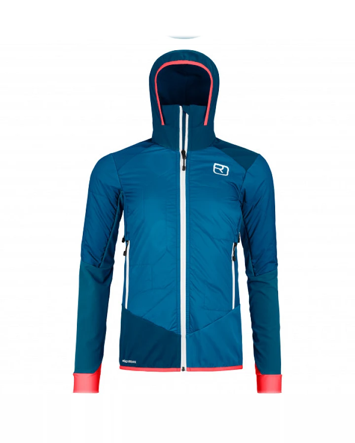 Ortovox - Women's Swisswool Col Becchei Hybrid Jacket - Softshelljacke Gr XS blau