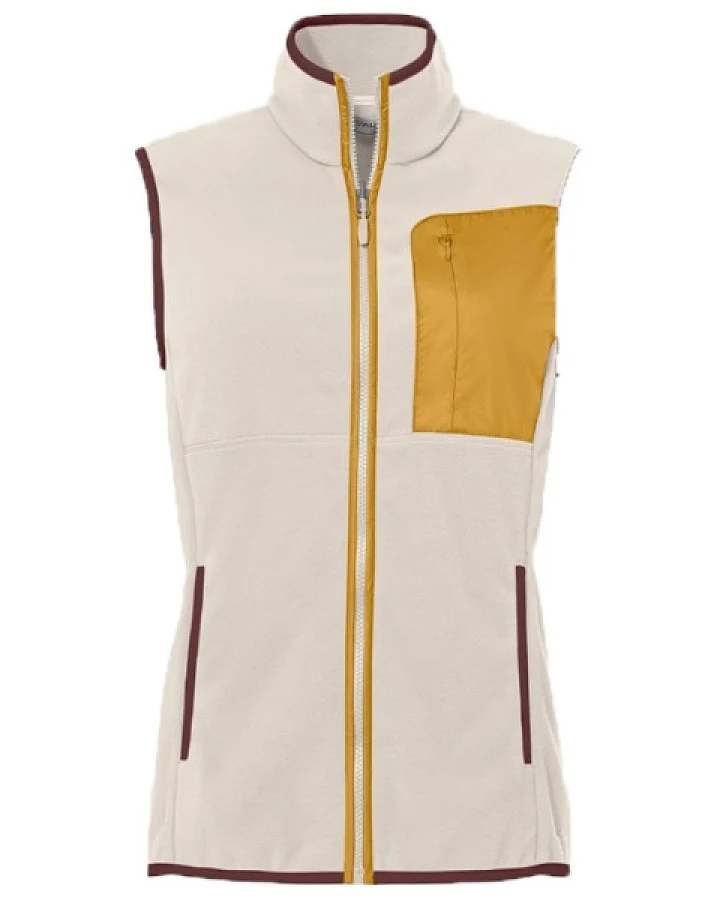 Vaude - Women's Rosemoor Fleece Vest - Fleeceweste Gr 34 beige