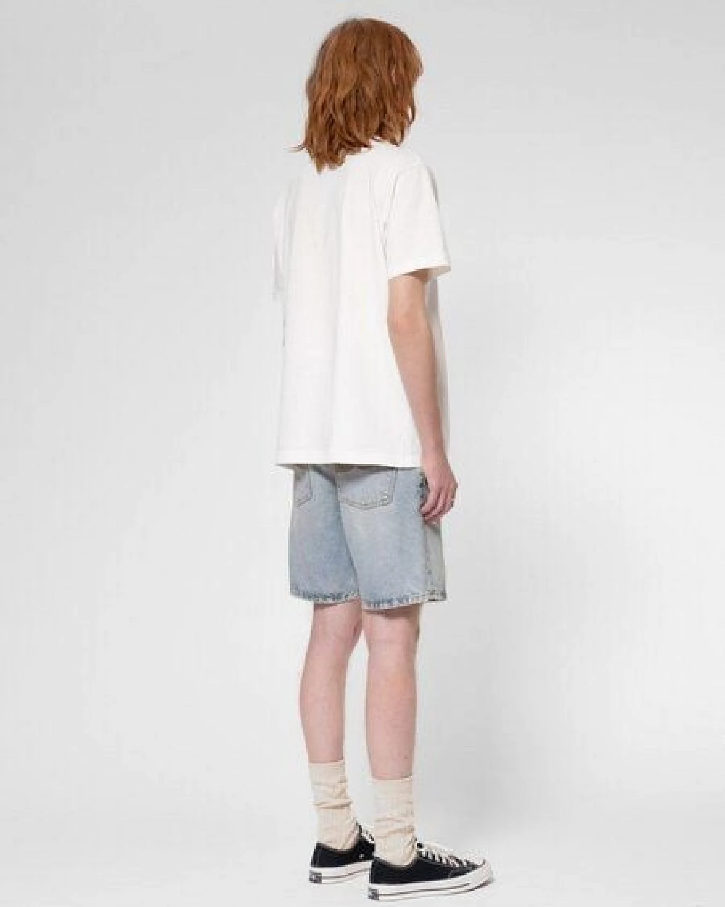 Nudie Jeans Herren Denim Shorts SETH – Ansicht 2