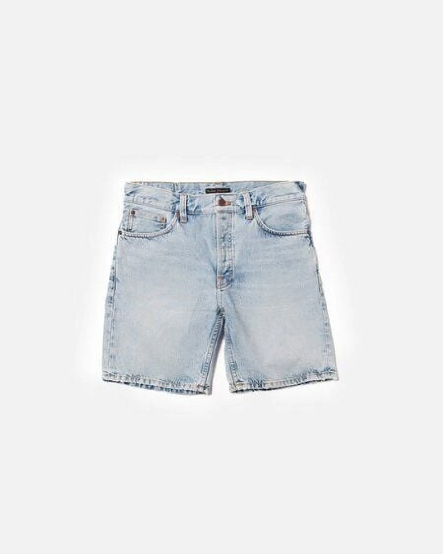 Nudie Jeans Herren Denim Shorts SETH – Ansicht 3