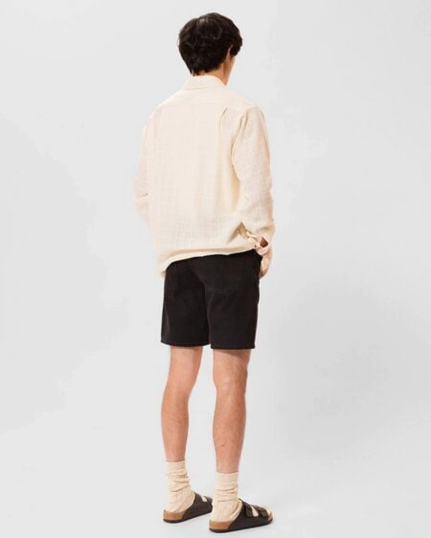 Nudie Jeans Herren Denim Shorts SETH – Ansicht 4