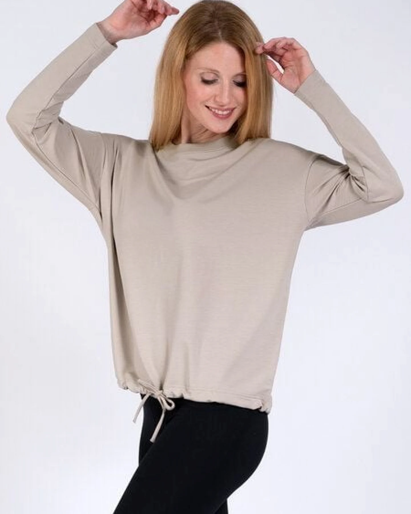 Magadi Yoga Sweater GIGI aus Naturmaterial – Ansicht 4