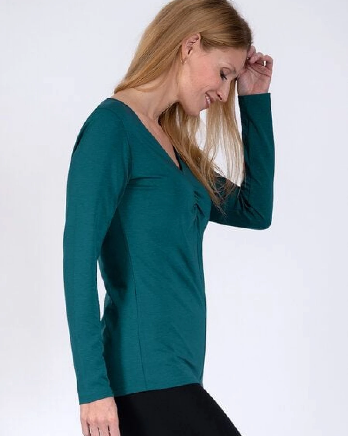 Magadi Yoga Shirt JESSIE aus Naturmaterial – Ansicht 3