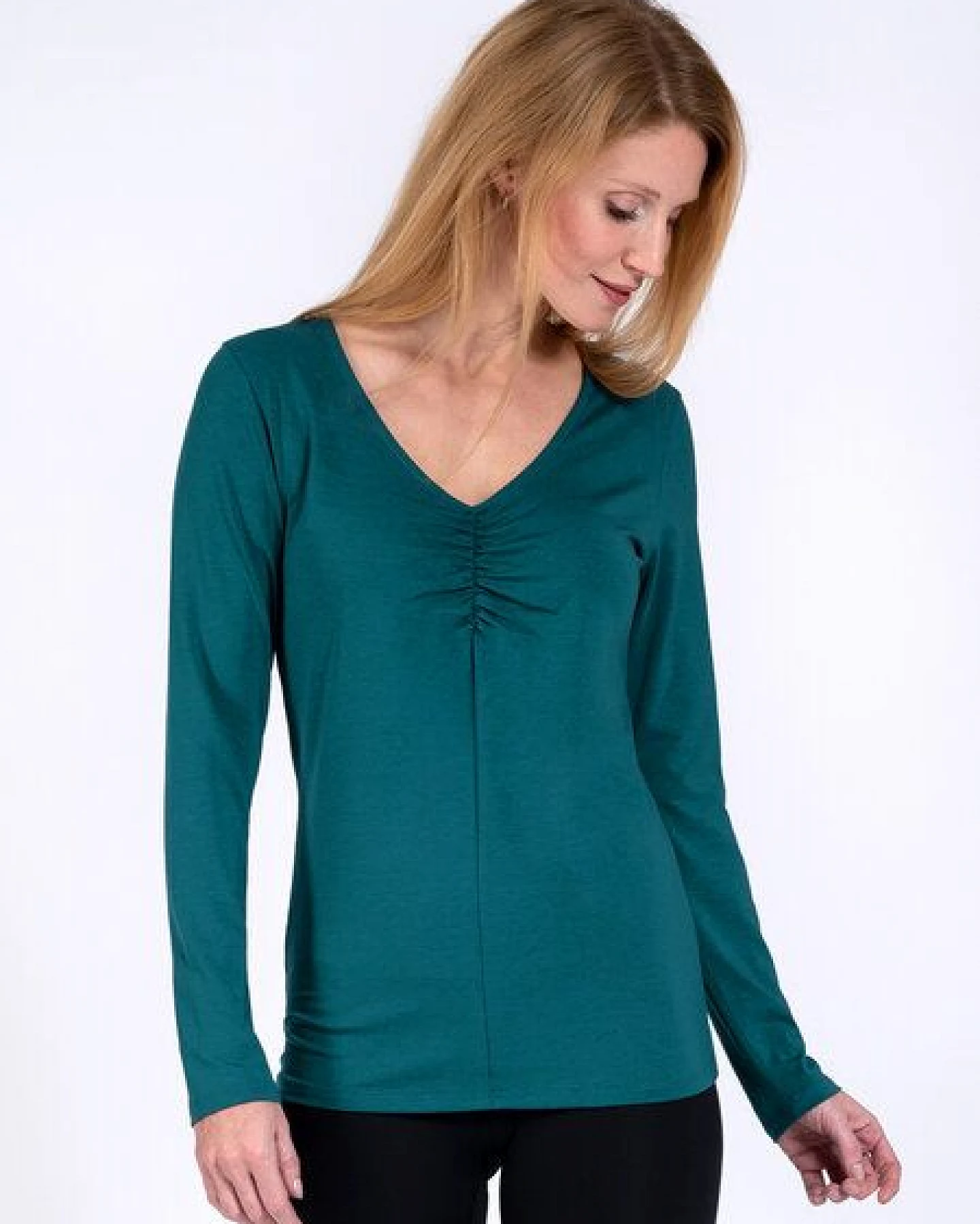 Magadi Yoga Shirt JESSIE aus Naturmaterial – Ansicht 2