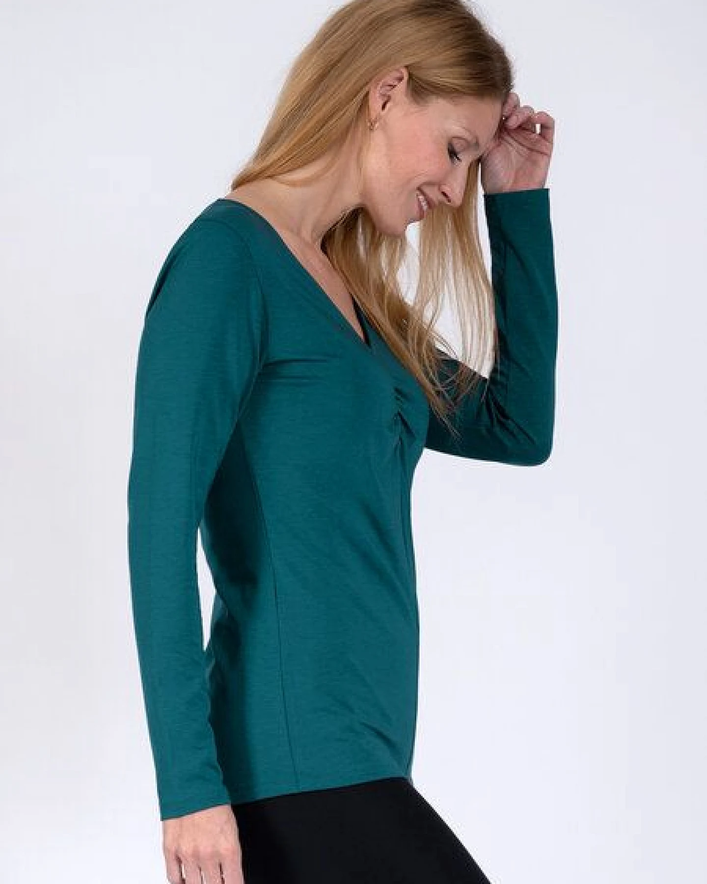 Magadi Yoga Shirt JESSIE aus Naturmaterial – Ansicht 3