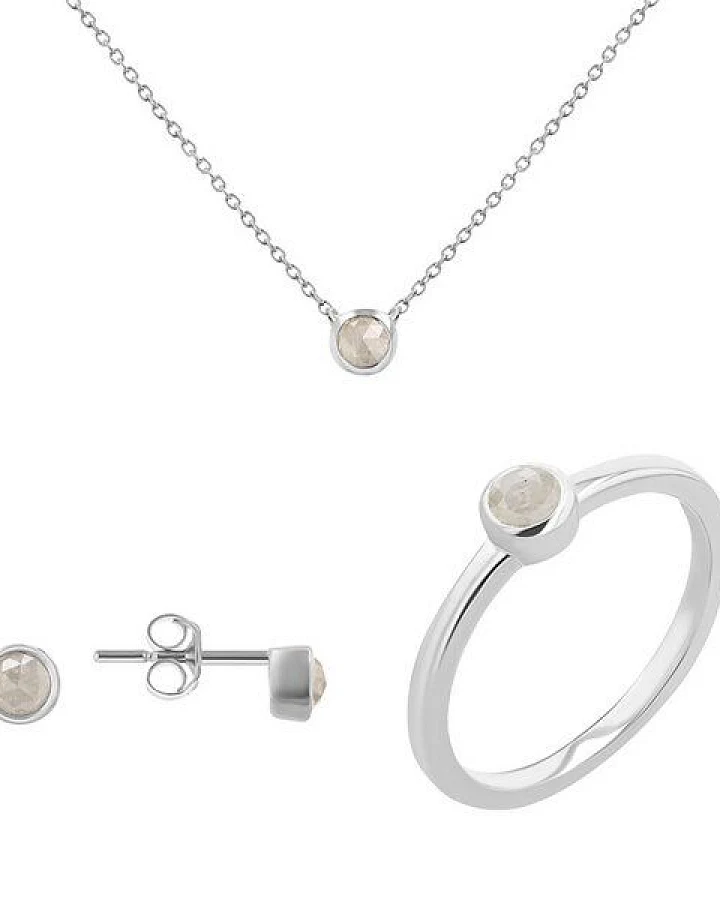 Eppi Schmuck-Set mit Salt and Pepper Diamanten Jana