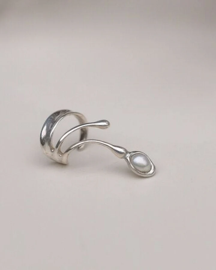 Nella & Sina Earcuff - Kleine Sina mit Perle