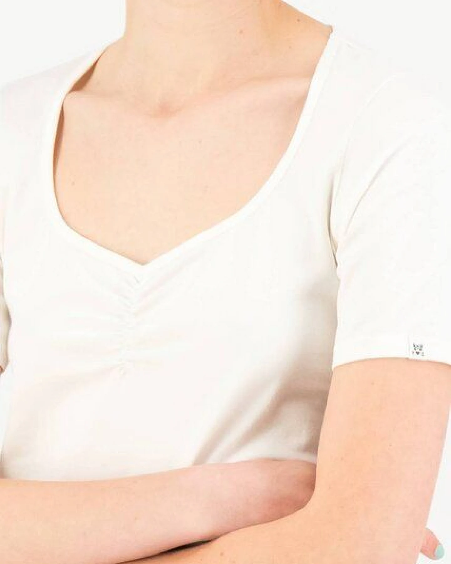 Blutsgeschwister T-Shirt Balconnet Féminin Basic – Ansicht 3