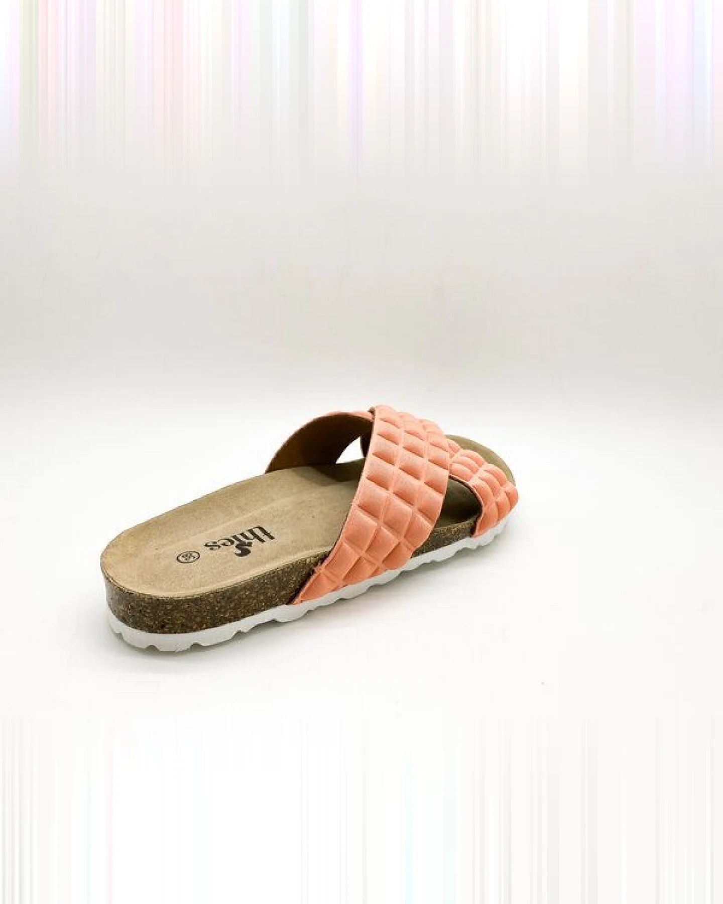Veganer "thies ® Eco Cross Pop Sandalen" aus 3D Textil, recycelten Flaschen – Ansicht 3