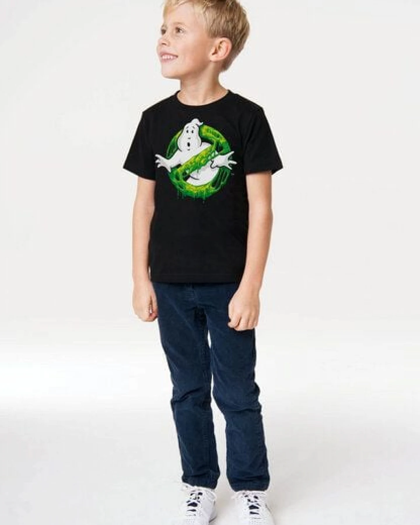 LOGOSH!RT LOGOSHIRT - Ghostbusters - Slime Logo - Bio T-Shirt Print - Kinder - Unisex – Ansicht 2