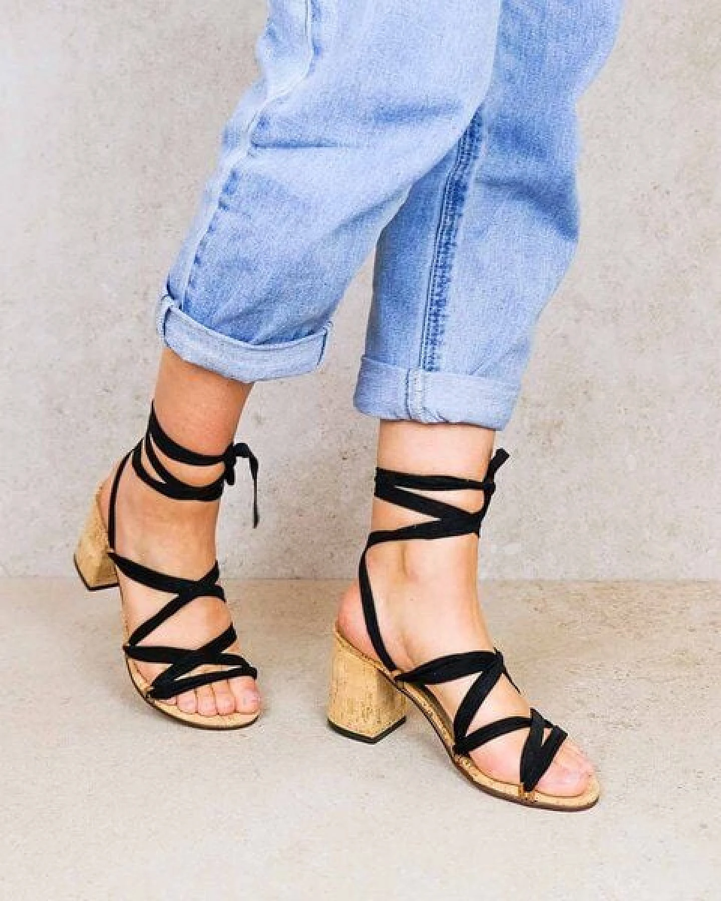 Rarámuri Sandalen mit austauschbaren Bändern - Camila vegan – Ansicht 2