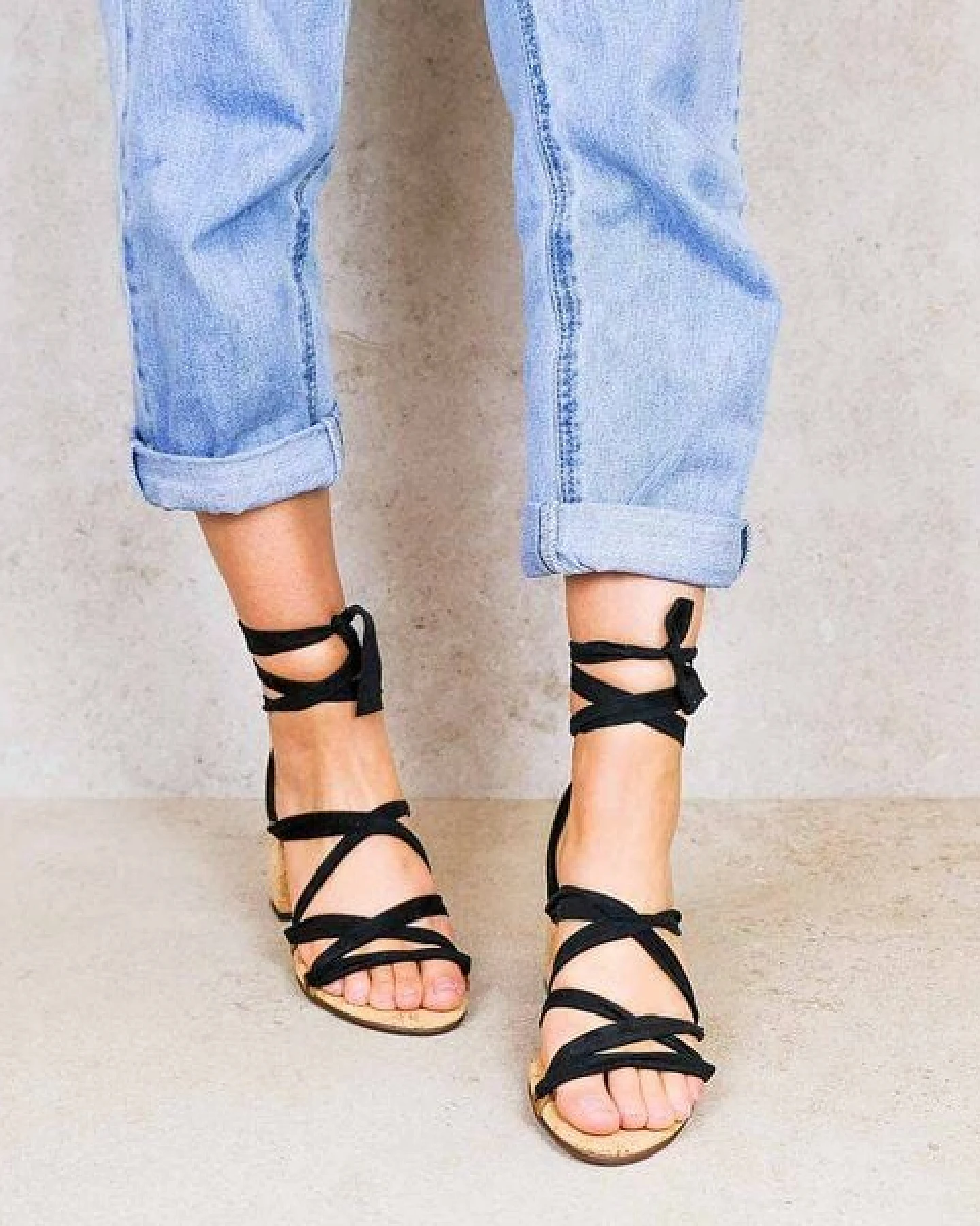 Rarámuri Sandalen mit austauschbaren Bändern - Camila vegan – Ansicht 3