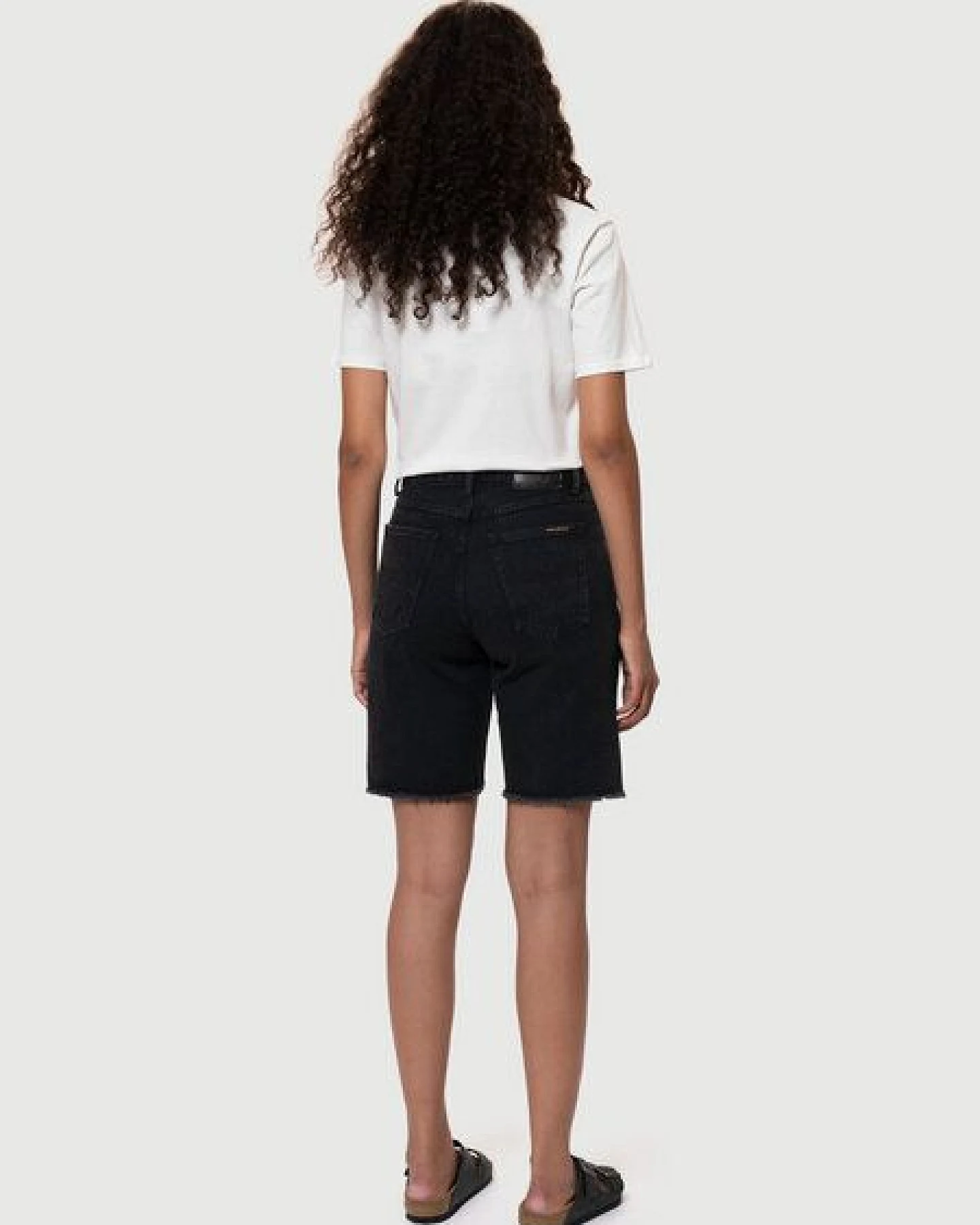 Nudie Jeans Damen Jeans Shorts MAUD – Ansicht 4
