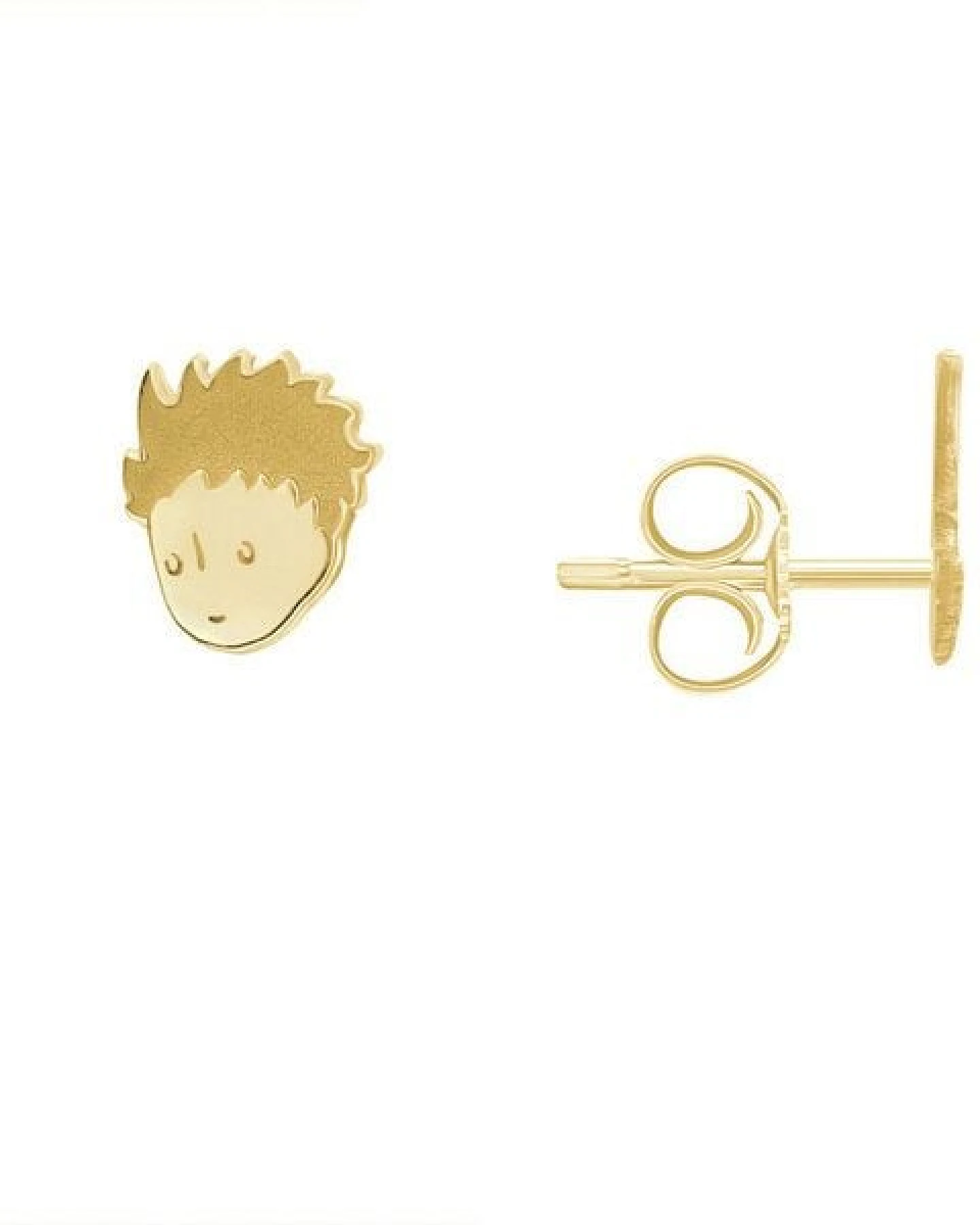 Eppi Ohrstecker aus Gold Der Kleine Prinz und der Fuchs – Ansicht 3