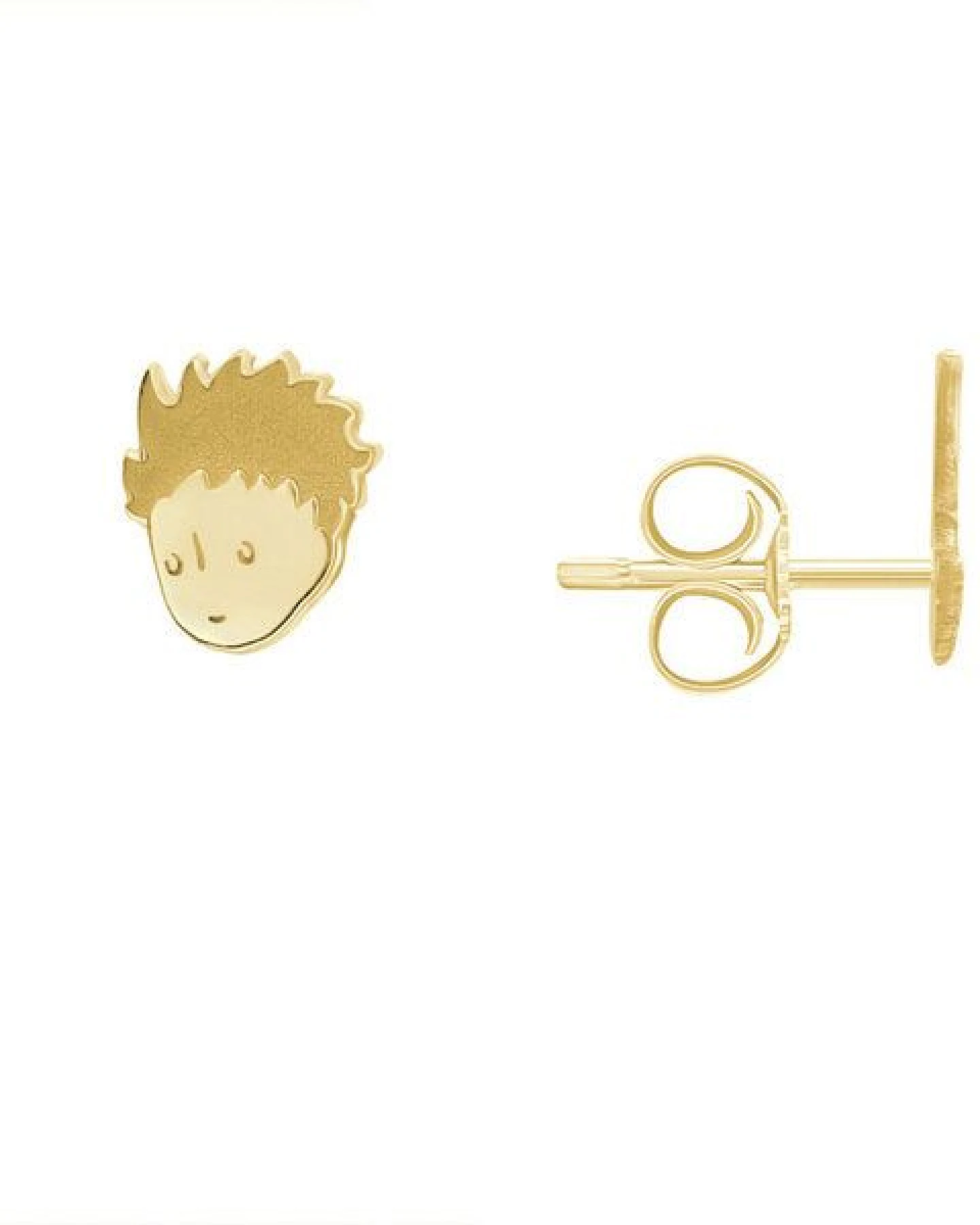 Eppi Ohrstecker aus Gold Der Kleine Prinz und der Fuchs – Ansicht 3