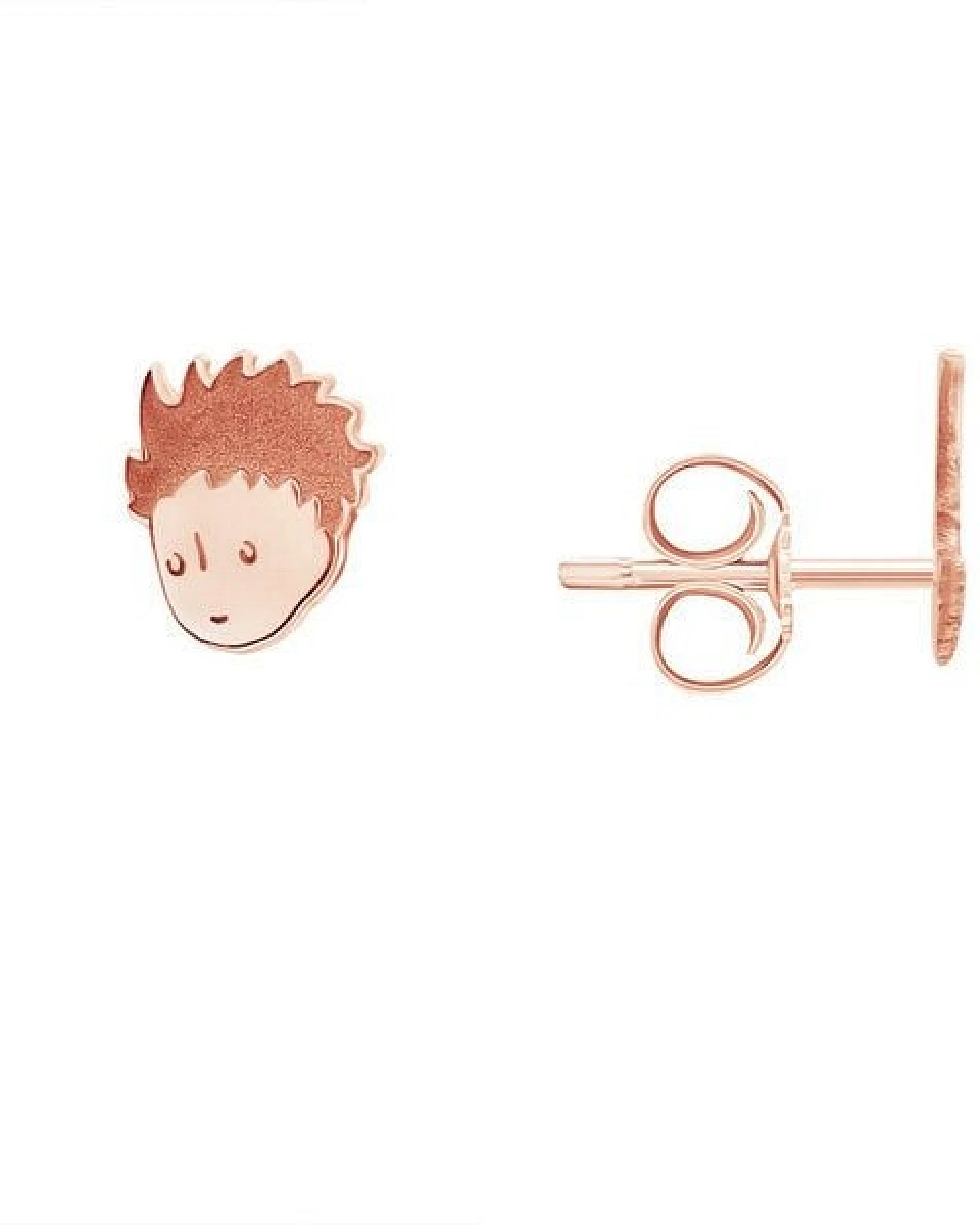 Eppi Ohrstecker aus Gold Der Kleine Prinz und der Fuchs – Ansicht 3