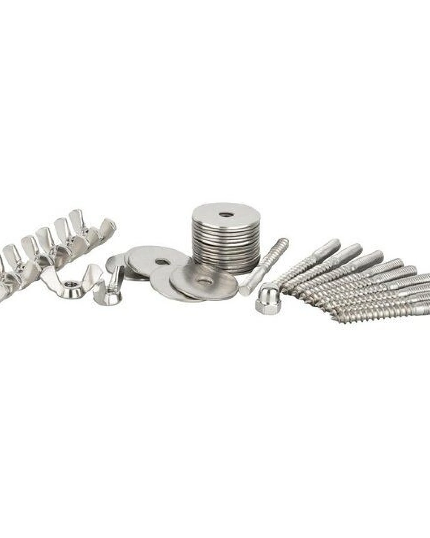 Kork-Deko 40-teiliges Schrauben-Set zum Selbstbau von Vogelbedarf (DIY) – Ansicht 2