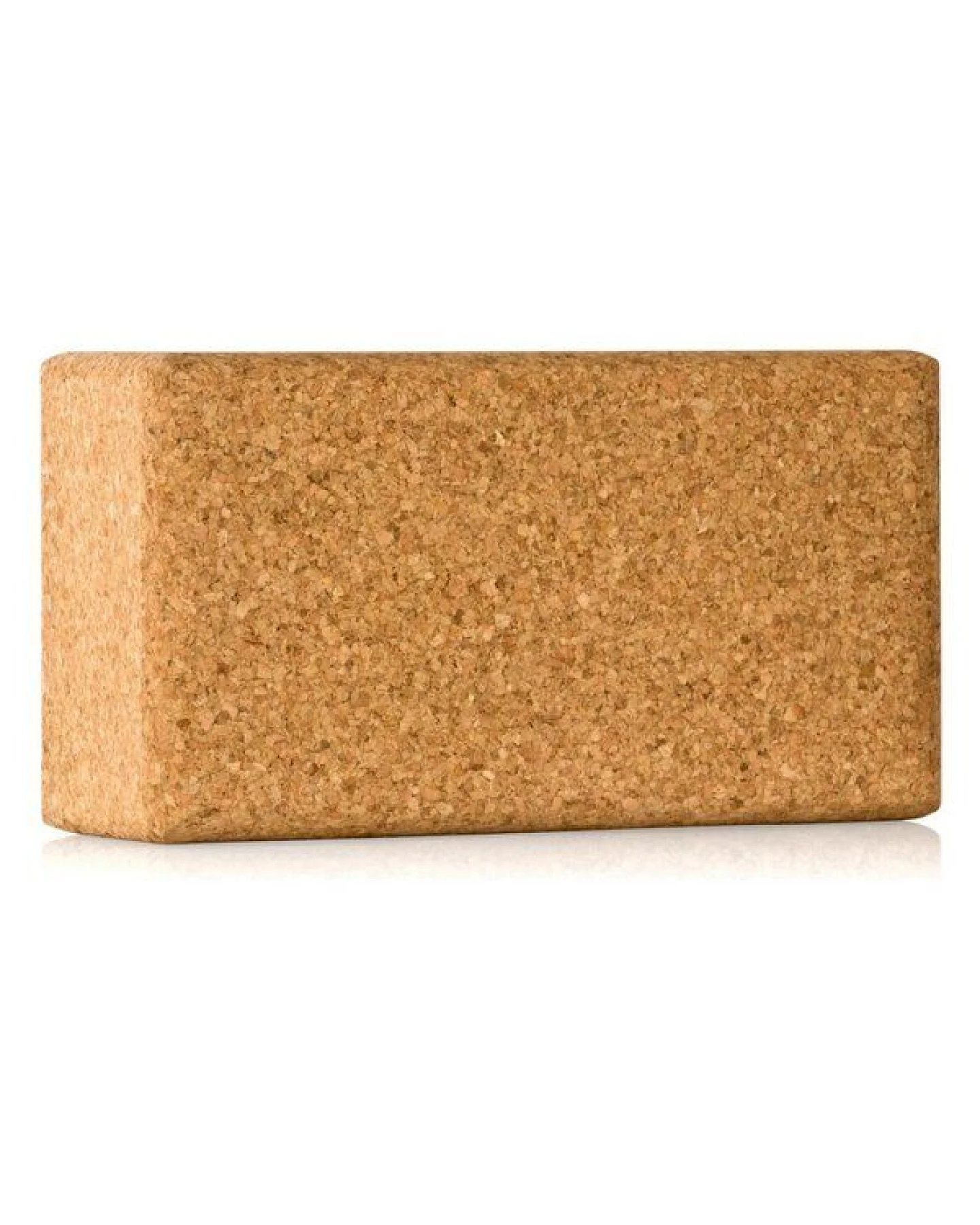 Kork-Deko einzelner Yoga Block Klotz aus Kork – Ansicht 2