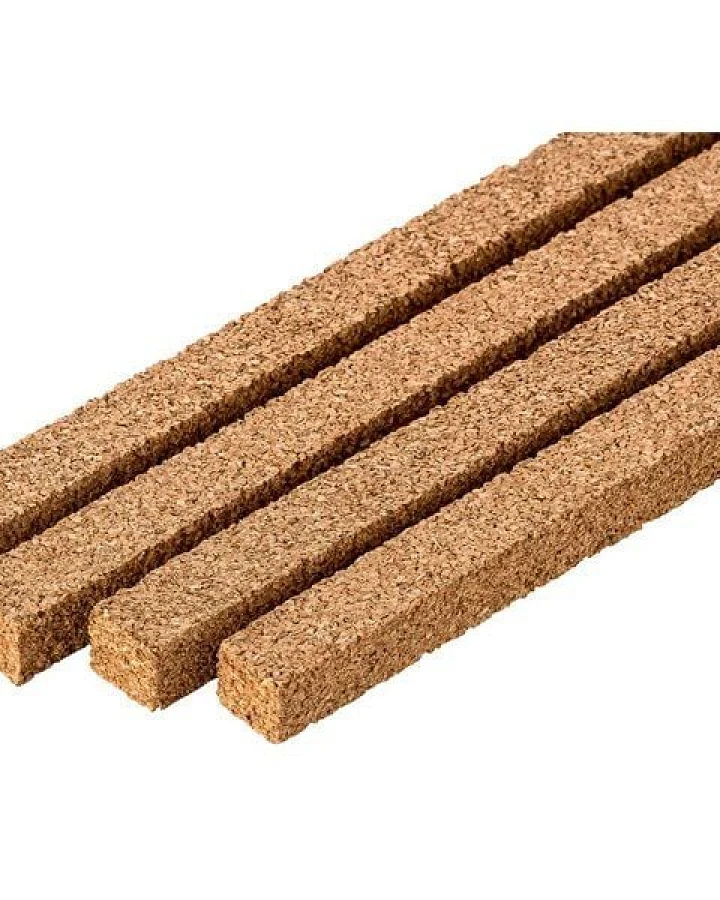Kork-Deko 1,83 €/m: Korkstreifen - 90 x 1 x 1 cm - Dehnungsfuge aus Kork 10er-Pack