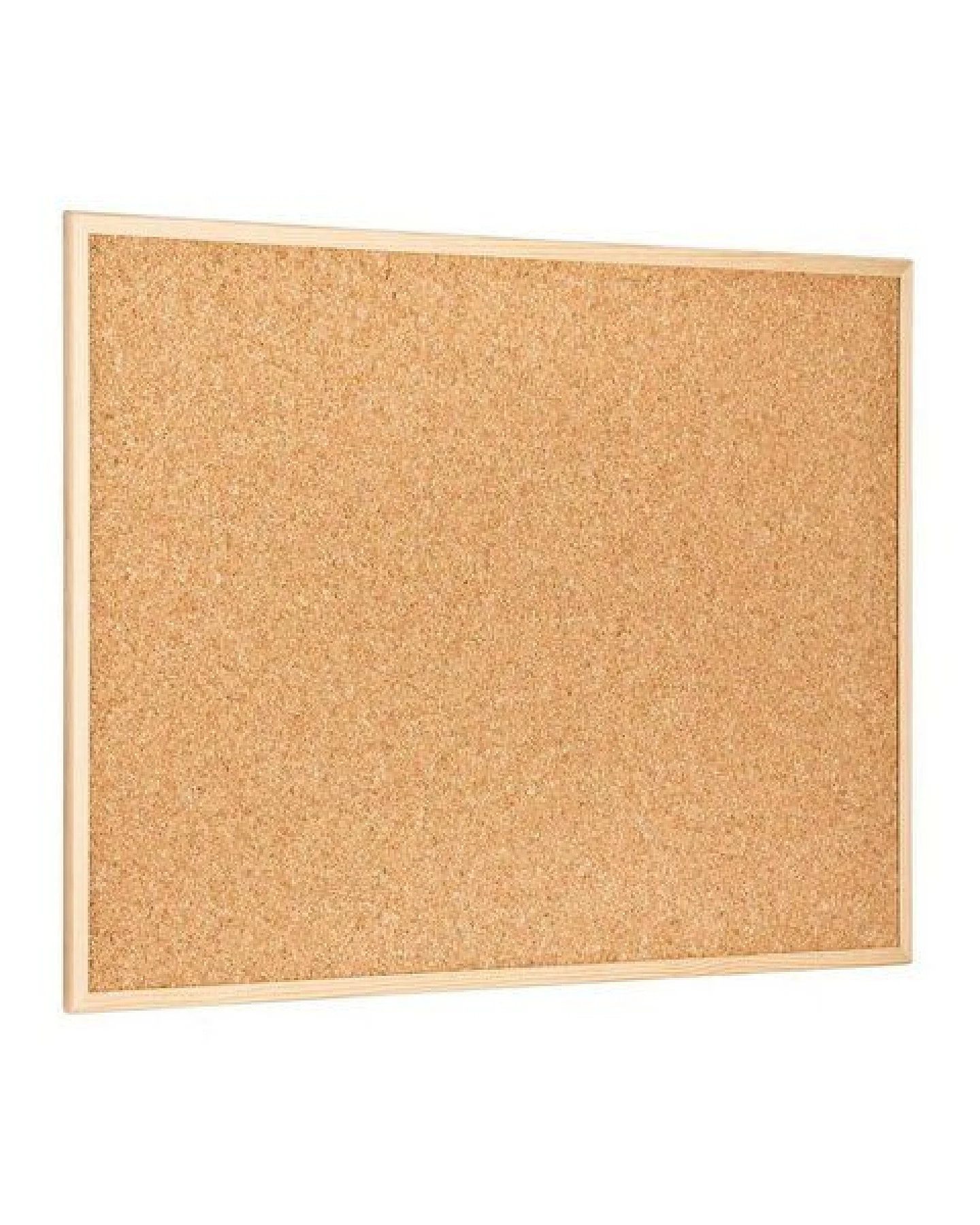 Kork-Deko XL Pinnwand Memoboard aus Kork mit Holzrahmen - 90x60cm – Ansicht 2