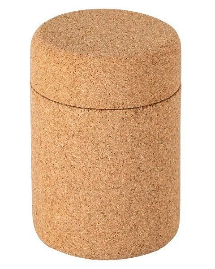 Kork-Deko Schale / Box aus Presskork mit Deckel