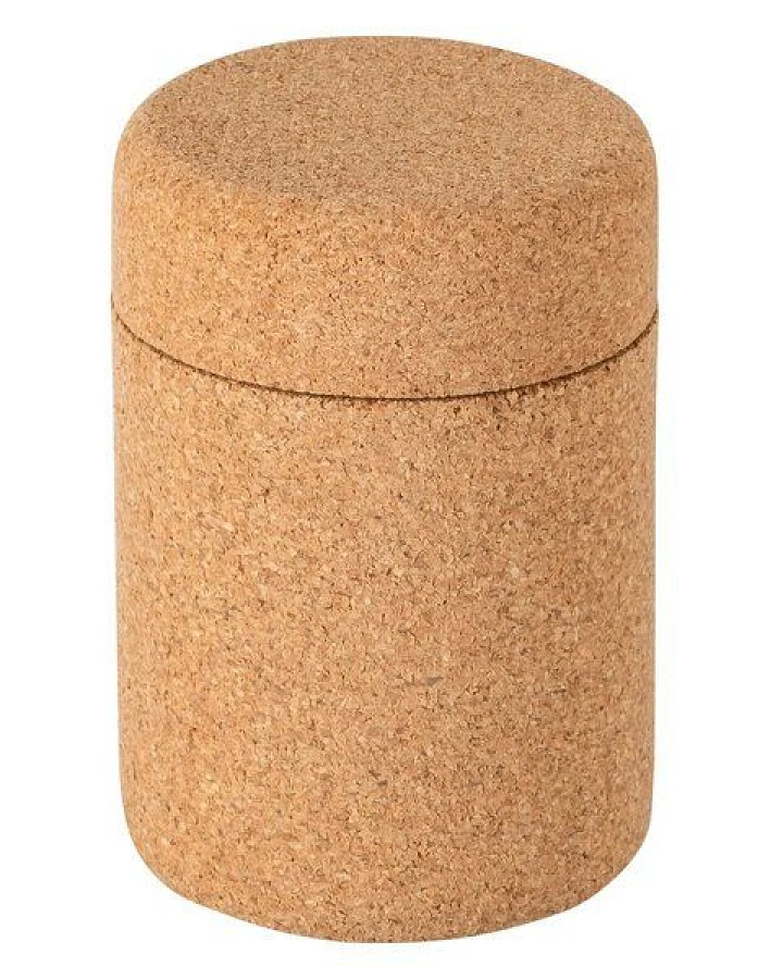 Kork-Deko Schale / Box aus Presskork mit Deckel