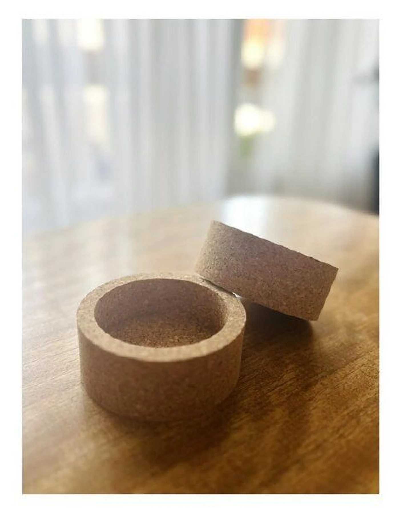 Kork-Deko Flache Schale aus Presskork – Ansicht 4