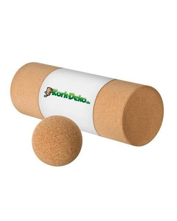 Kork-Deko Faszien Rollen Set