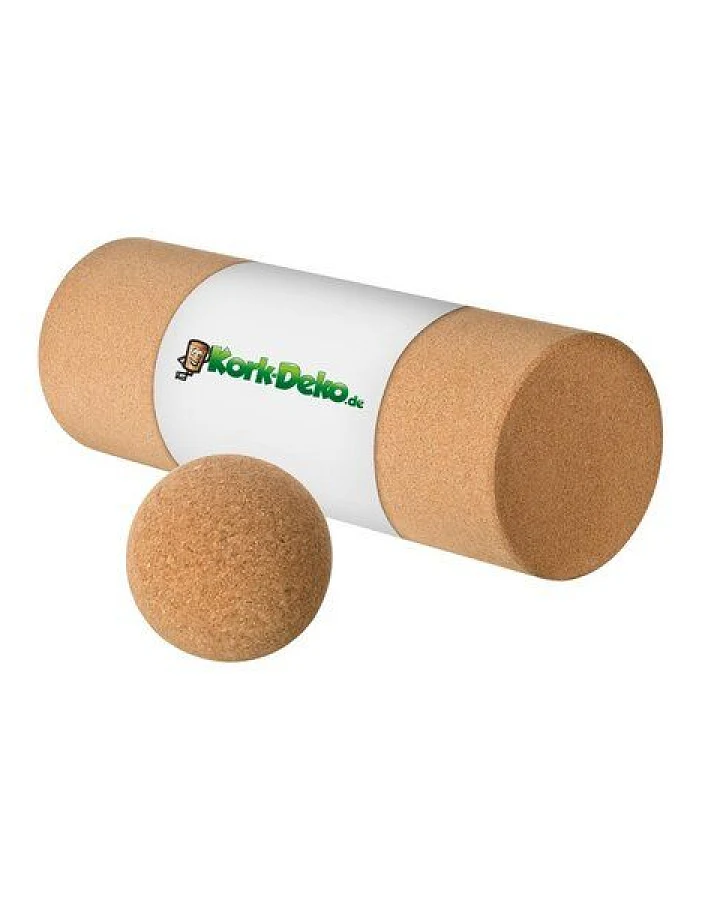 Kork-Deko Faszien Rollen Set
