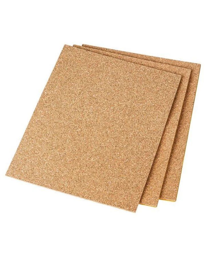 Kork-Deko 3 Pads aus Kork 250 x 200 mm