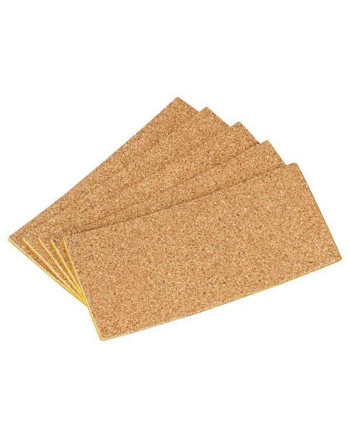 Kork-Deko 5 Pads aus Kork 200 x 100 mm