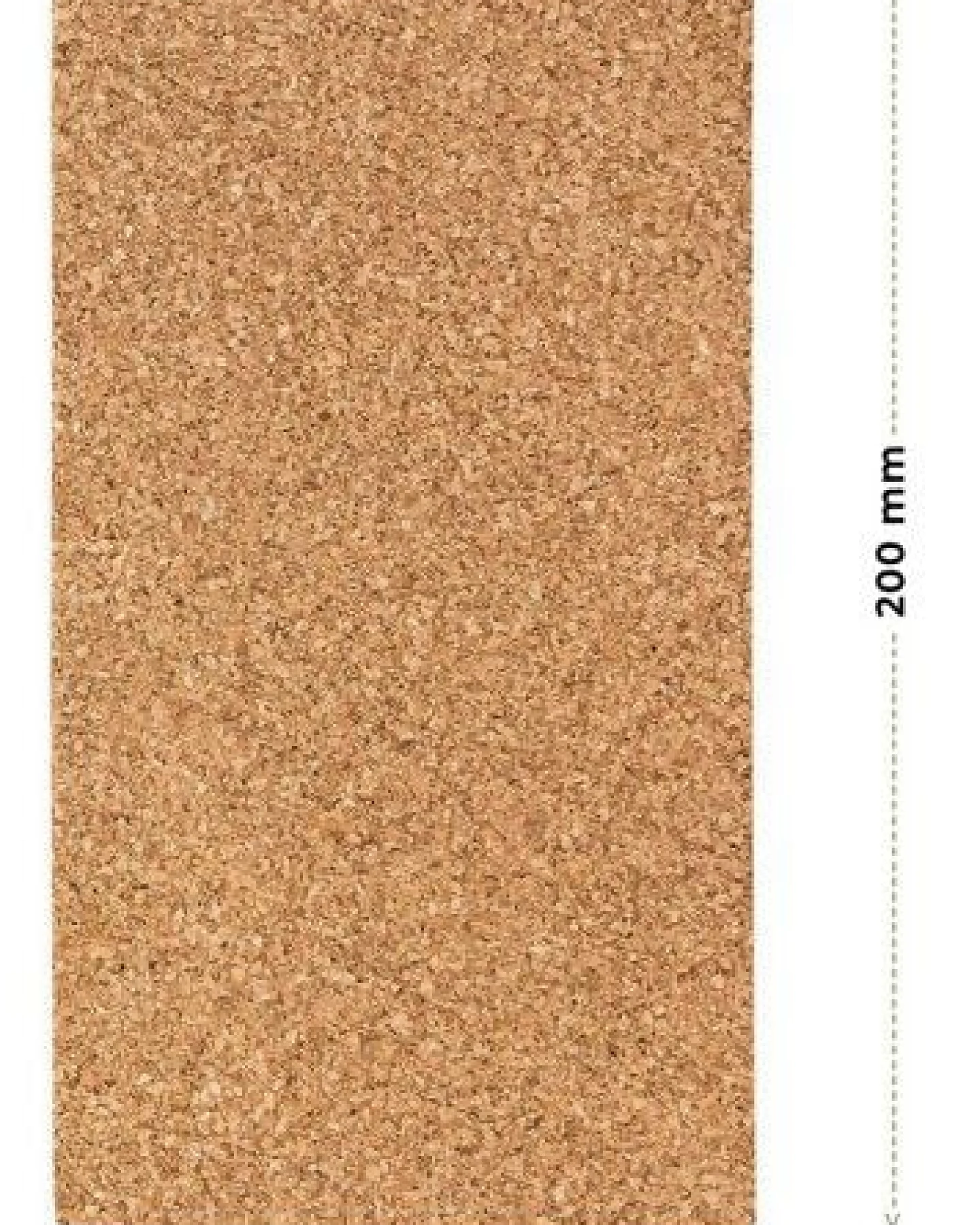 Kork-Deko 5 Pads aus Kork 200 x 100 mm – Ansicht 2