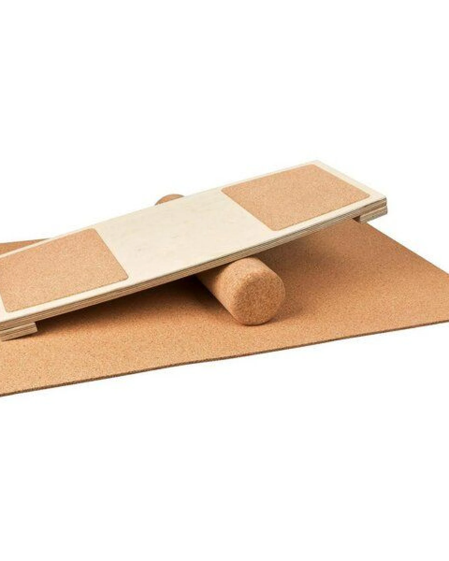 Kork-Deko Balanceboard Gleichgewichtsbrett Set - 2 Varianten – Ansicht 2