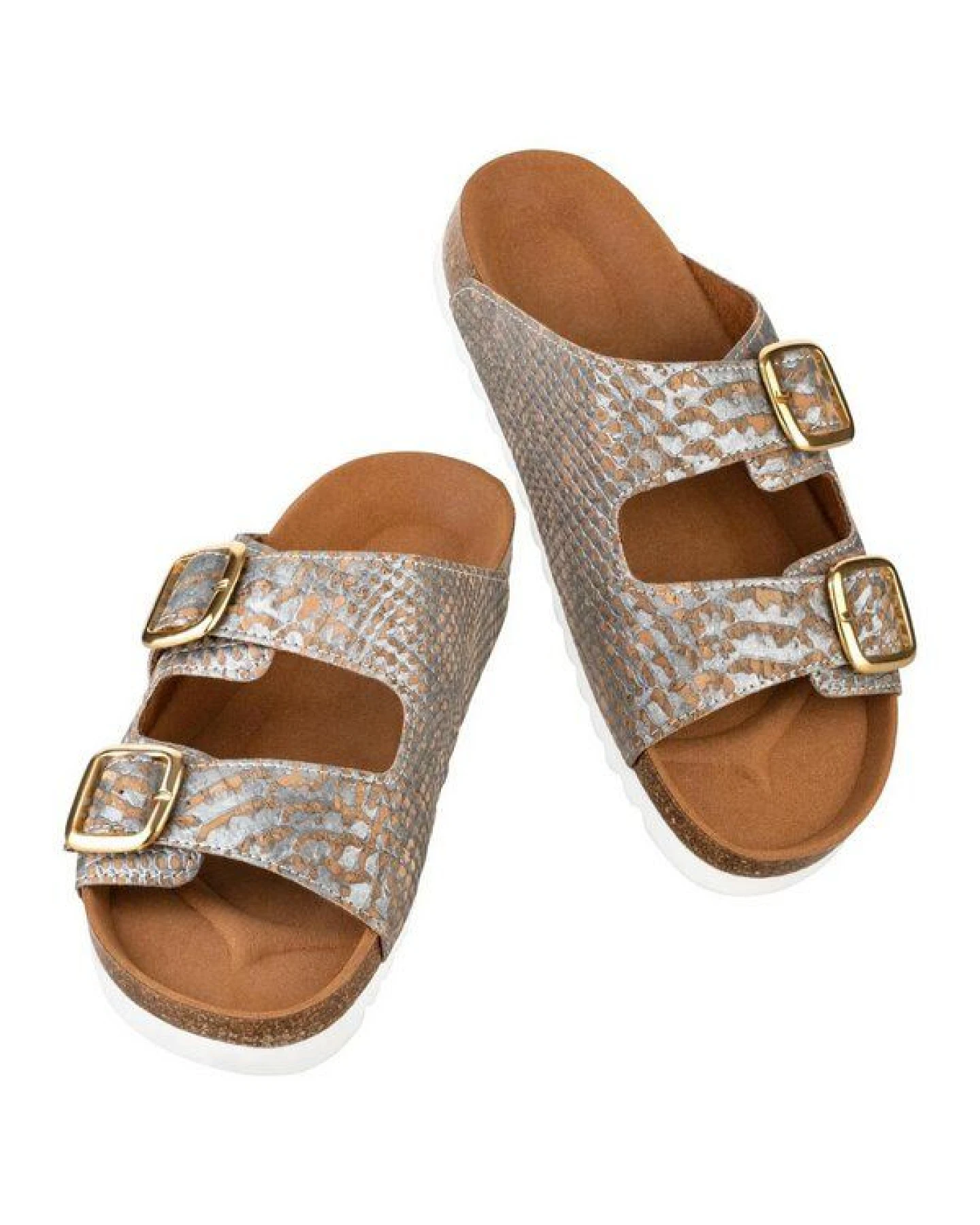 Kork-Deko Damen Slipper aus Kork - Größe EU 36 – 41 (Damen) – Ansicht 2