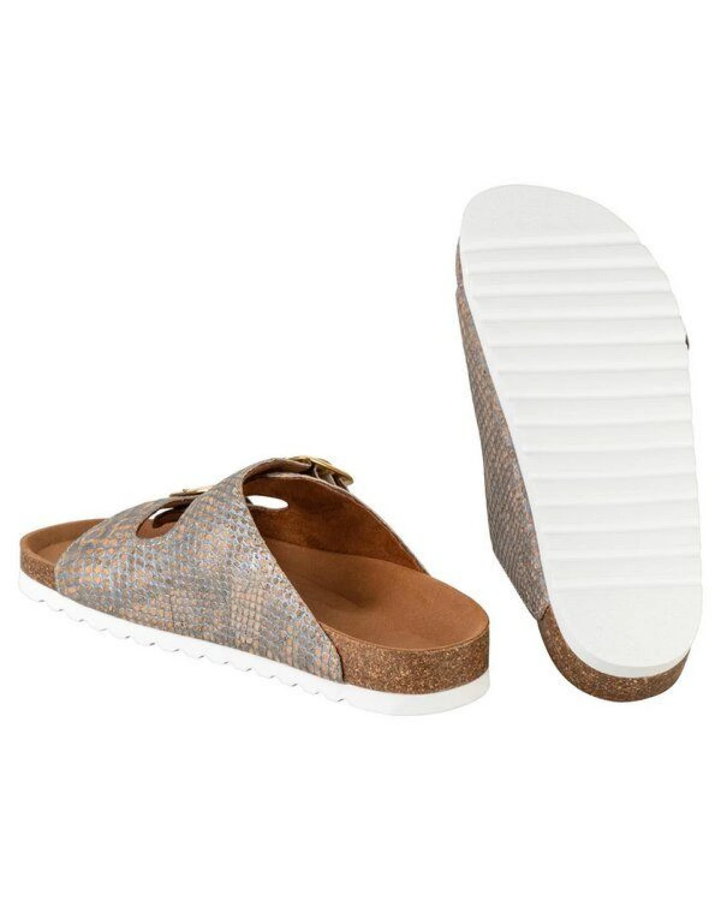 Kork-Deko Damen Slipper aus Kork - Größe EU 36 – 41 (Damen) – Ansicht 3