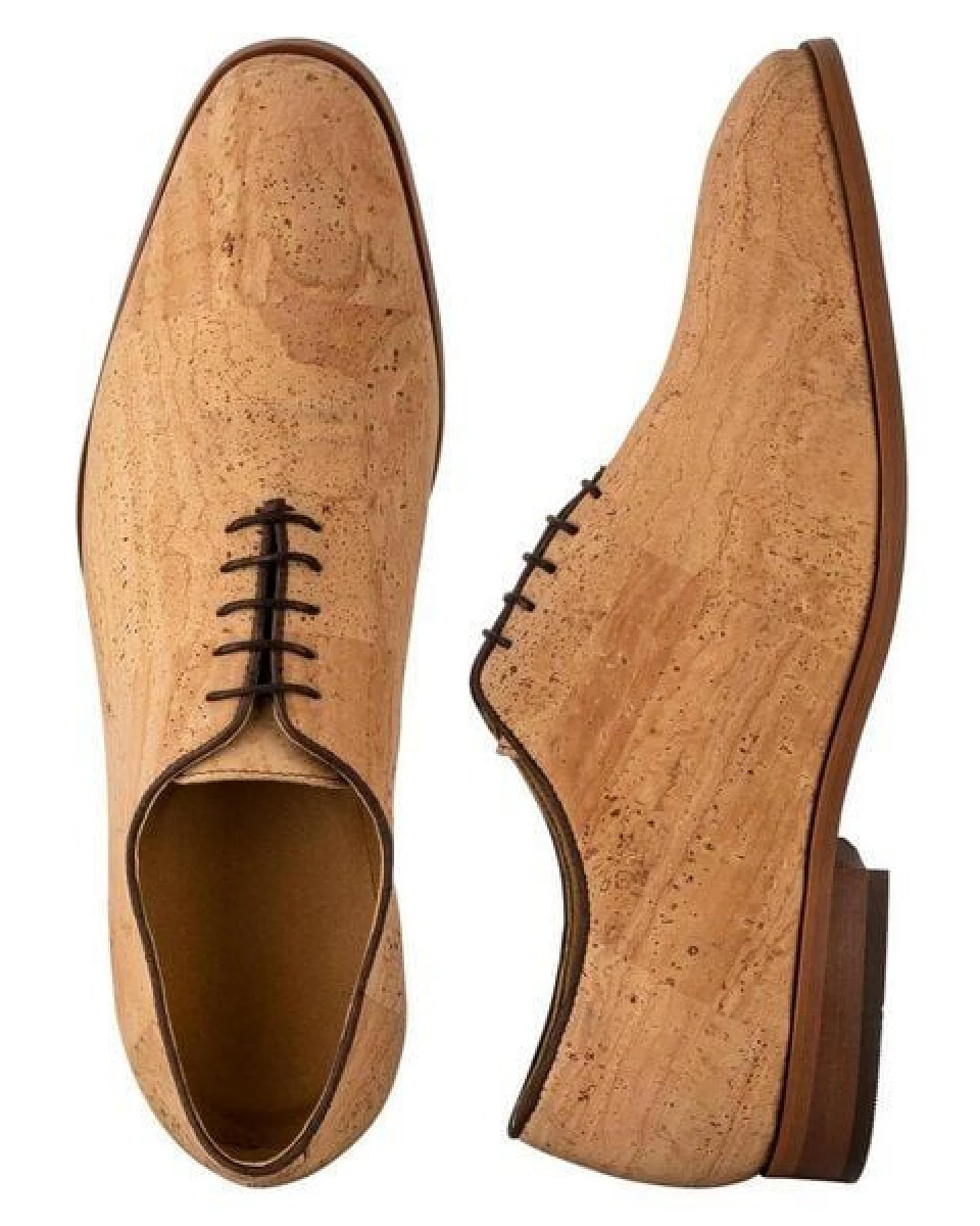 Kork-Deko eleganter Herren Schuh aus Kork – Ansicht 3