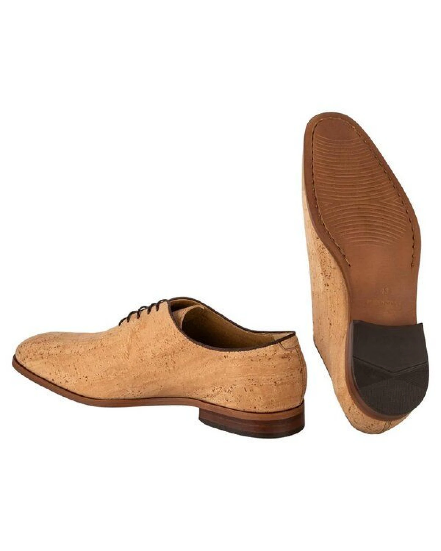 Kork-Deko eleganter Herren Schuh aus Kork – Ansicht 2