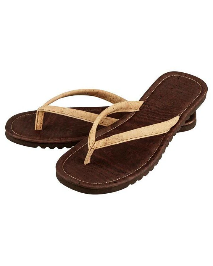 Kork-Deko Flip Flops für Herren
