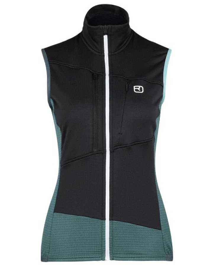 Ortovox - Women's Fleece Grid Vest - Fleeceweste Gr S schwarz