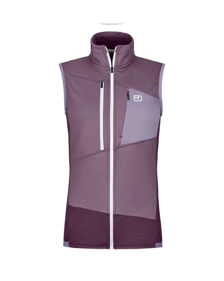 Ortovox - Women's Fleece Grid Vest - Fleeceweste Gr XS lila