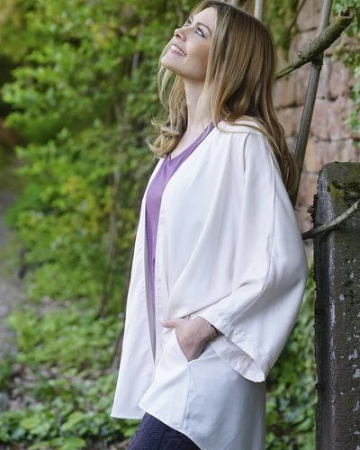 YogiLiebe Yoga Kimono "Cali" handgenäht aus LENZING ECOVERO