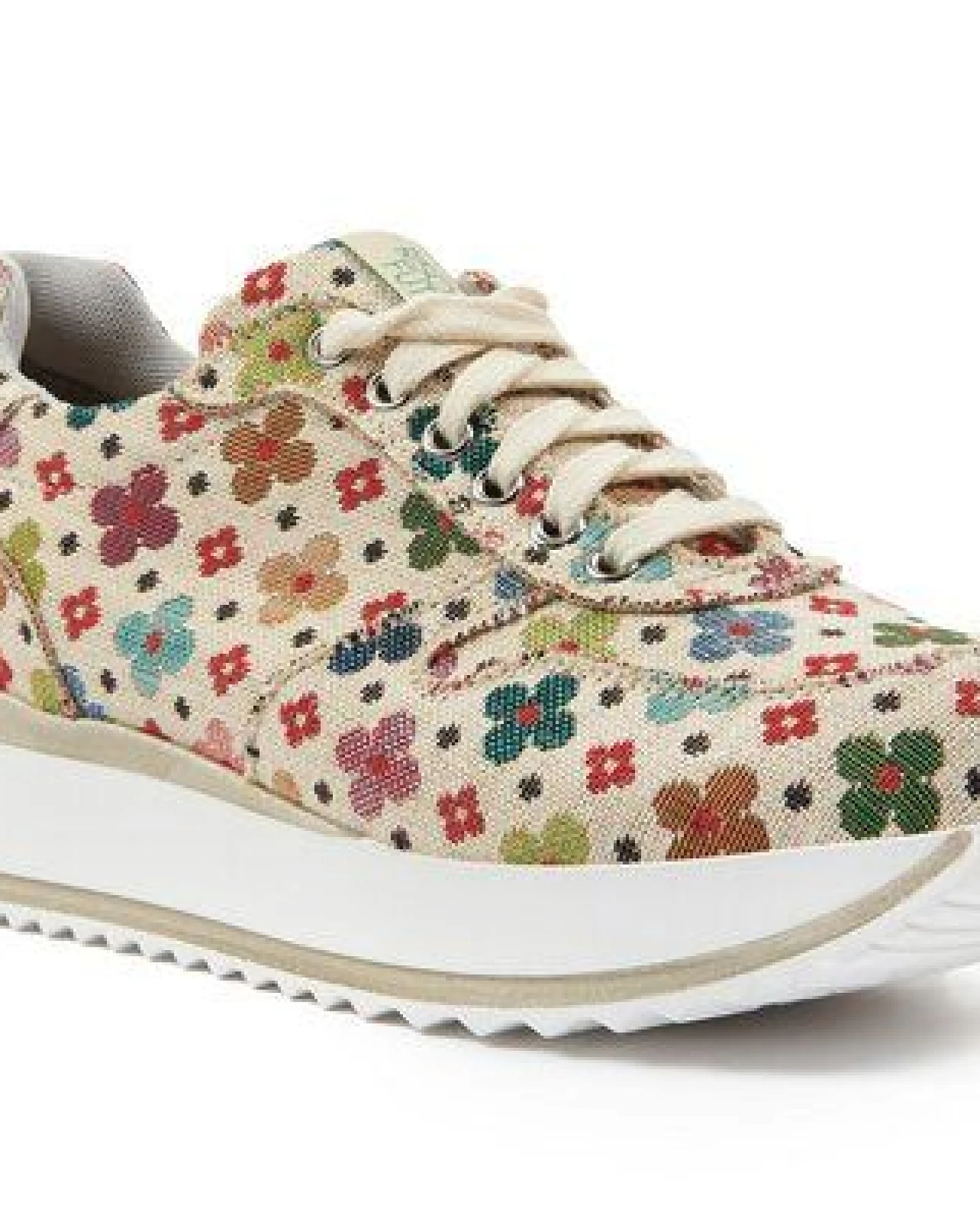 Risorse Future Asia Damensneaker Blümchen White – Ansicht 2