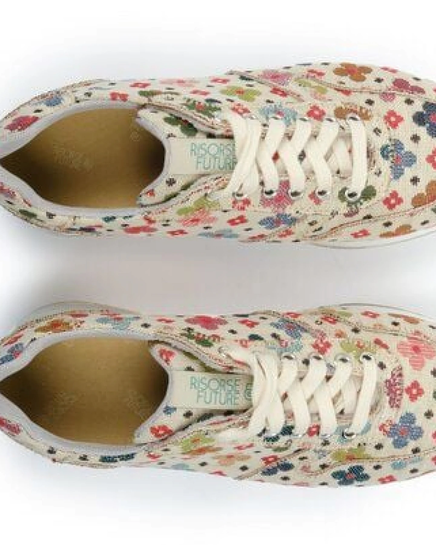 Risorse Future Asia Damensneaker Blümchen White – Ansicht 4